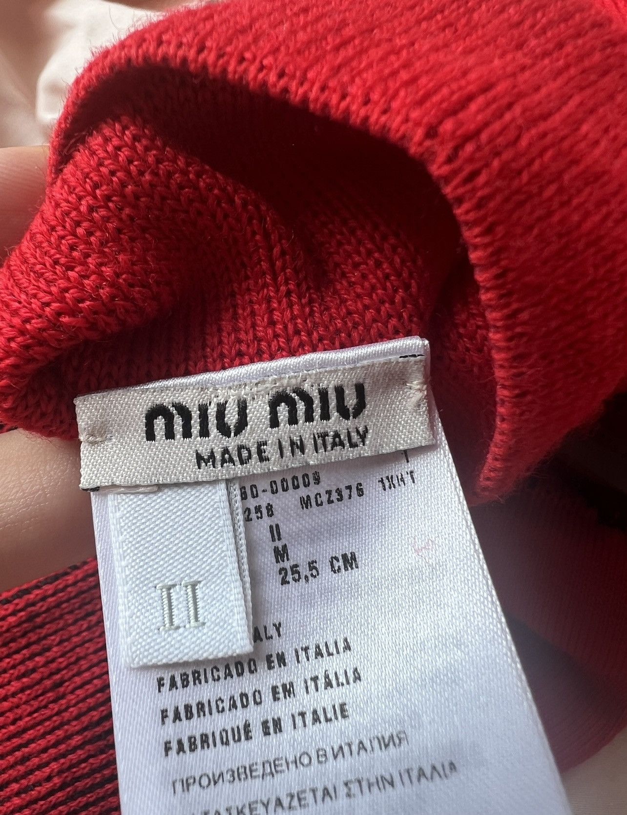 Miu Miu 🔥 Miu Miu Girl runway Sequins socks Size ONE SIZE - 4 Thumbnail