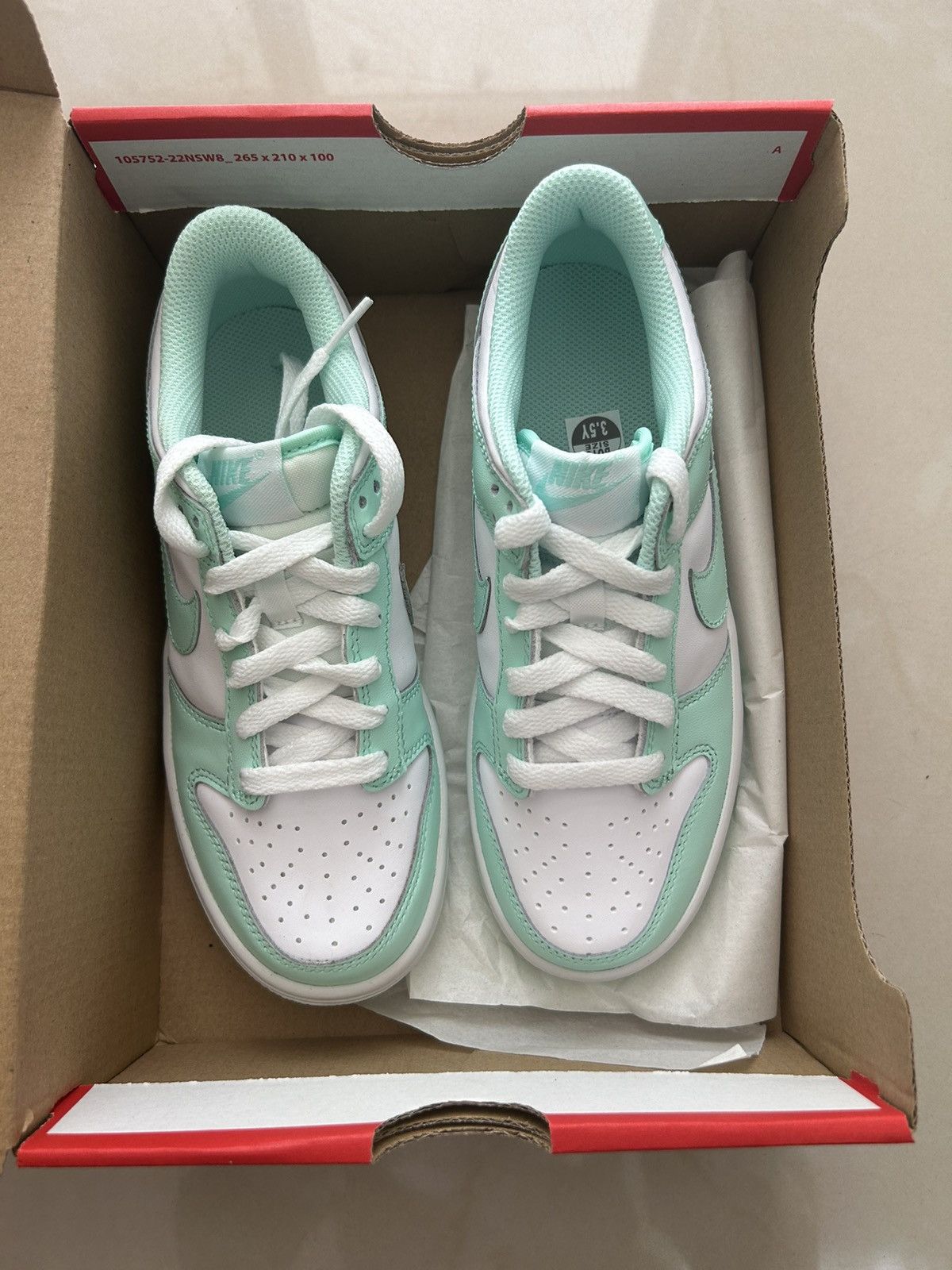 Nike Nike dunk low mint foam Size US 8.5 / IT 38.5 - 3 Thumbnail