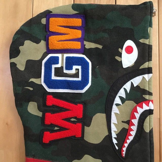 Bape × Nigo BAPE woodland camo Shark full zip hoodie a bathing ape NIGO Size US M / EU 48-50 / 2 - 4 Thumbnail