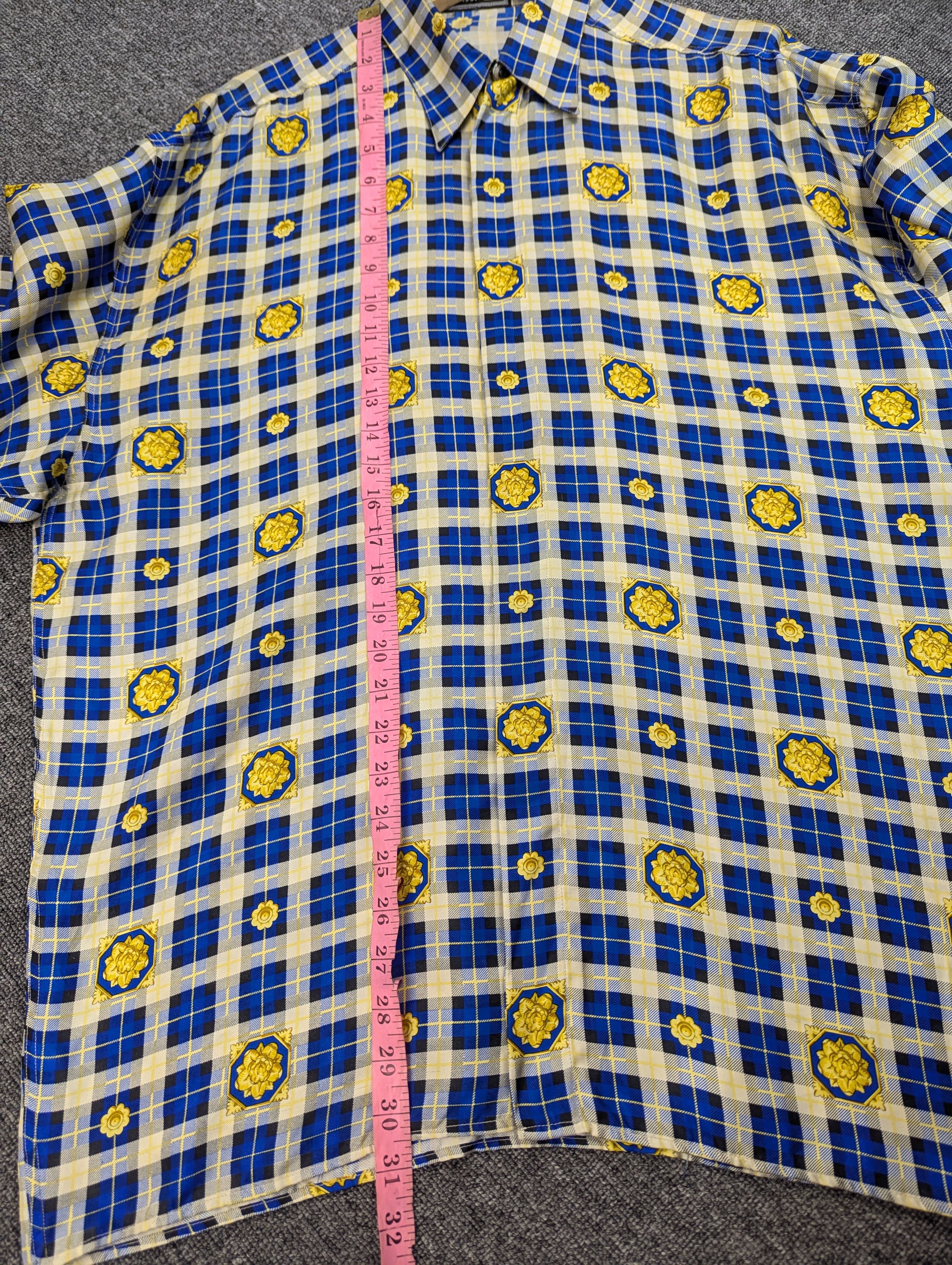 Versace Versace Classic V2 Silk Shirt Size US L / EU 52-54 / 3 - 15 Thumbnail