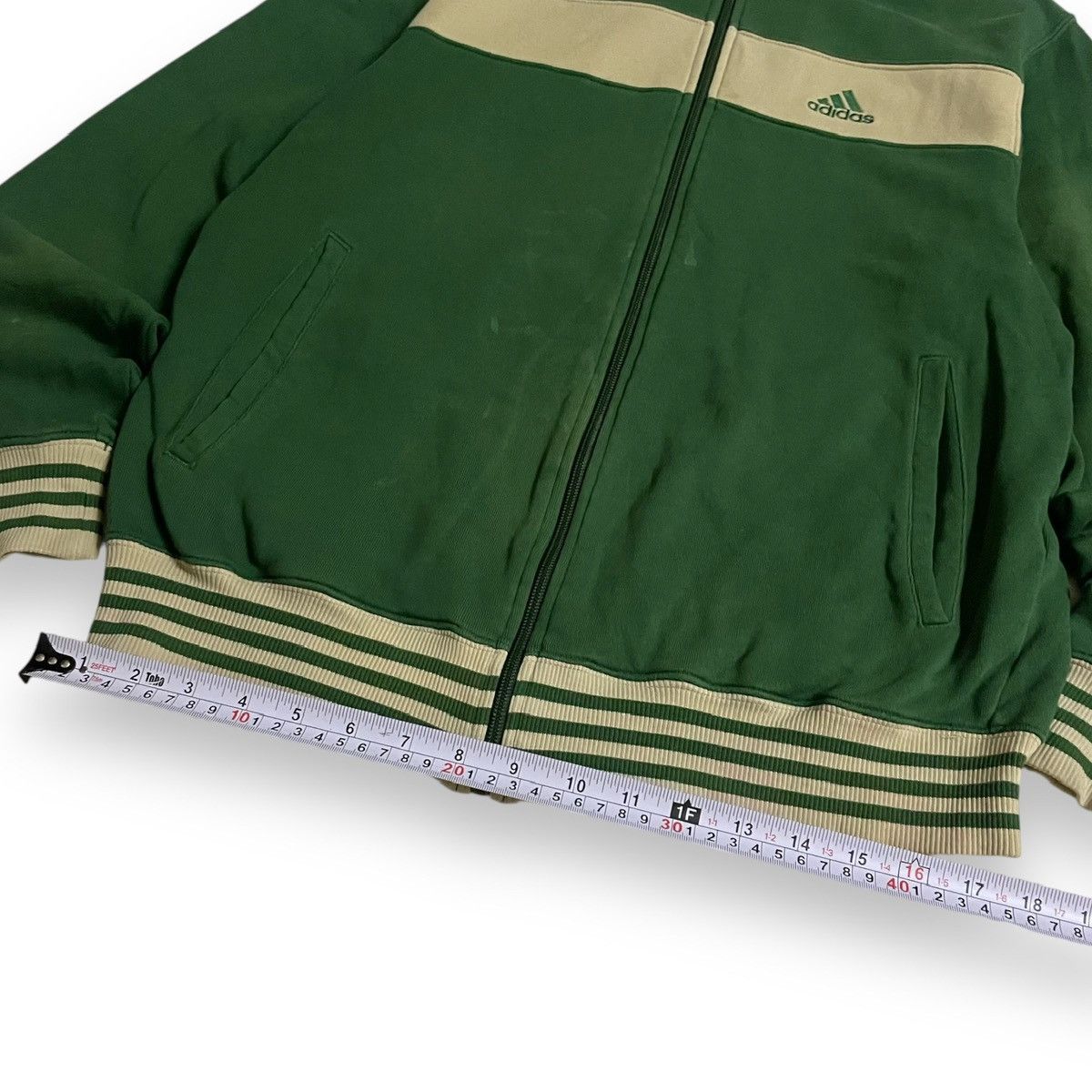 Adidas Vintage Adidas Zipper Retro Vibe Colourway Trademark Size US M / EU 48-50 / 2 - 10 Thumbnail
