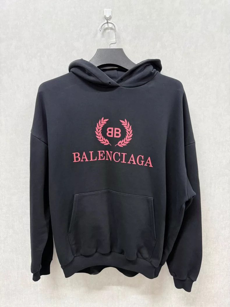Balenciaga Balenciaga Wheat ear letter Logo hoodie M code Size XS / US 0-2 / IT 36-38 - 1 Thumbnail