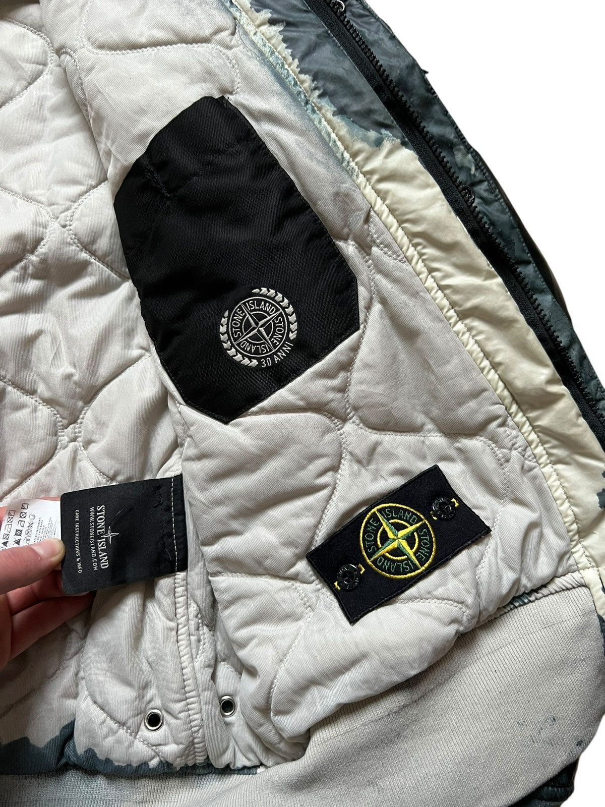 Massimo Osti × Stone Island Stone Island 30 Anni Hand-Dyed Custom Jacket – One of One Size US L / EU 52-54 / 3 - 10 Thumbnail