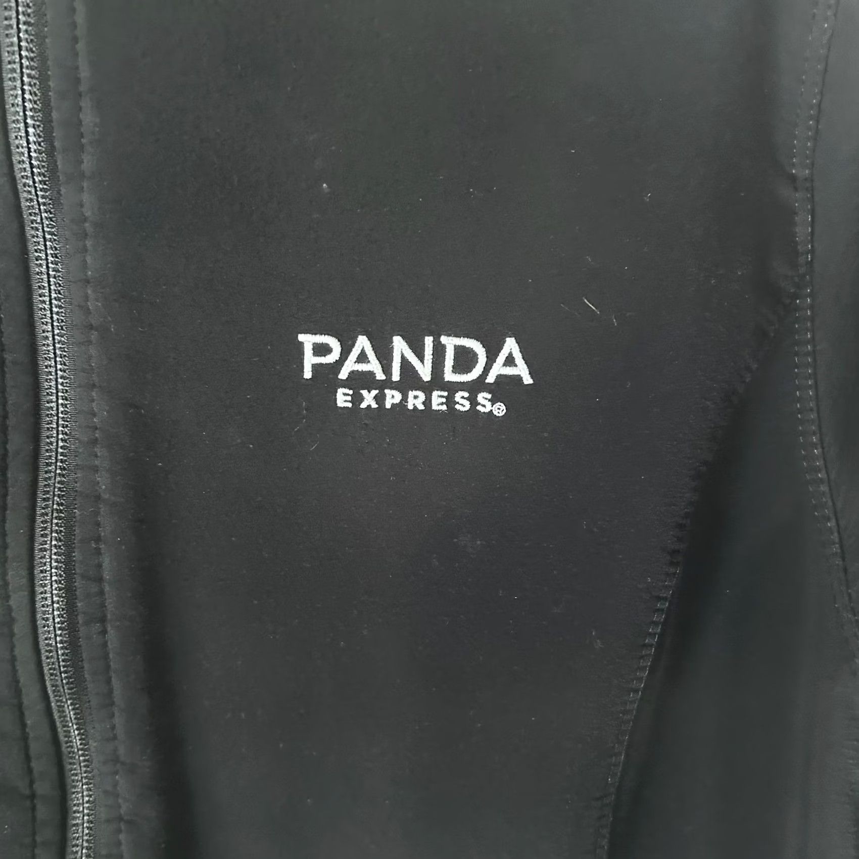 Port Authority Port Authority Womens Large Black Softshell Jacket Full Zip Fleece Panda Express Size L / US 10 / IT 46 - 2 Thumbnail