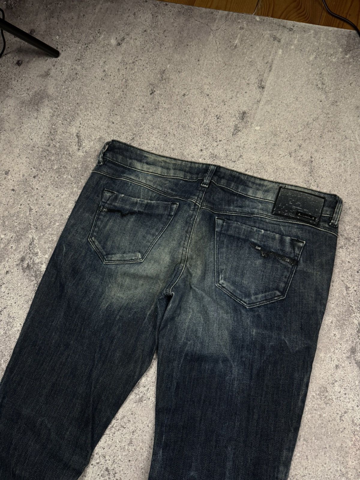 Diesel Vintage Diesel Flared Jeans Faded Japanese Avant Garde Y2K Size 32" / US 10 / IT 46 - 3 Thumbnail
