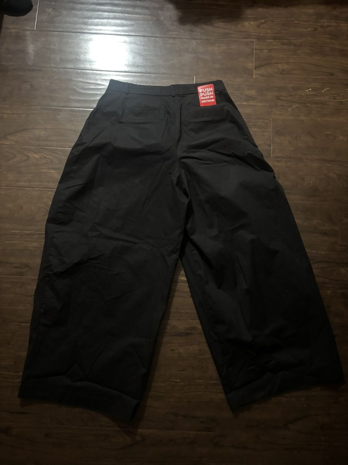 Other Black wide leg trousers Size US 34 / EU 50 - 2 Thumbnail