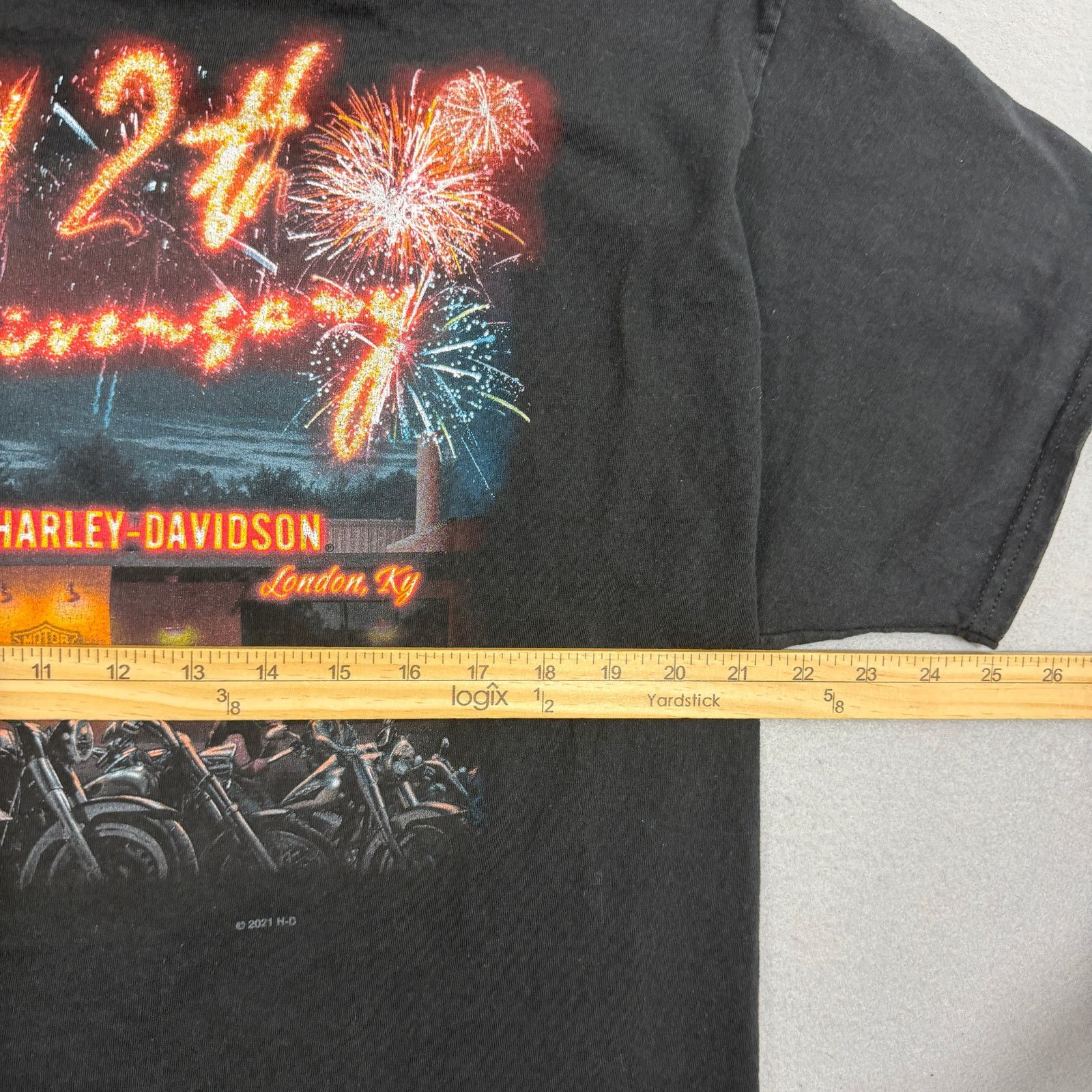 Harley Davidson Harley Davidson Wildcat Shirt Men's Extra Large Black Biker Size US XL / EU 56 / 4 - 6 Thumbnail