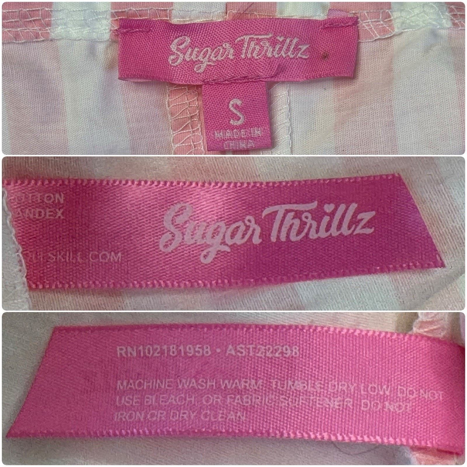 Dolls Kill DOLLSKILL Sugar Thrillz Hold Your Applause Ruffled Crop Top Size S / US 4 / IT 40 - 9 Thumbnail
