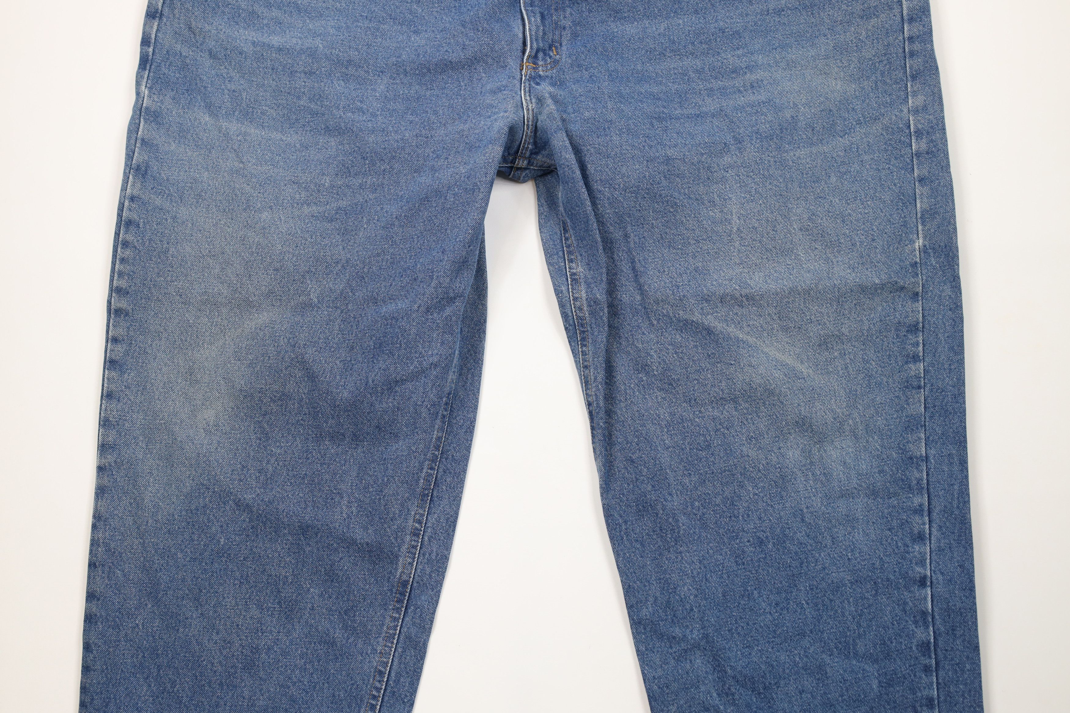 Carhartt × Vintage Vintage Carhartt Relaxed Fit Wide Leg Denim Jeans Blue Size US 44 / EU 60 - 3 Thumbnail