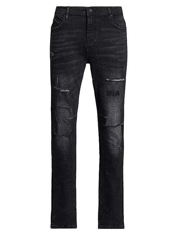 Rta BRYANT SKINNY JEAN | DISTRESSED GREY Size US 31 - 6 Thumbnail
