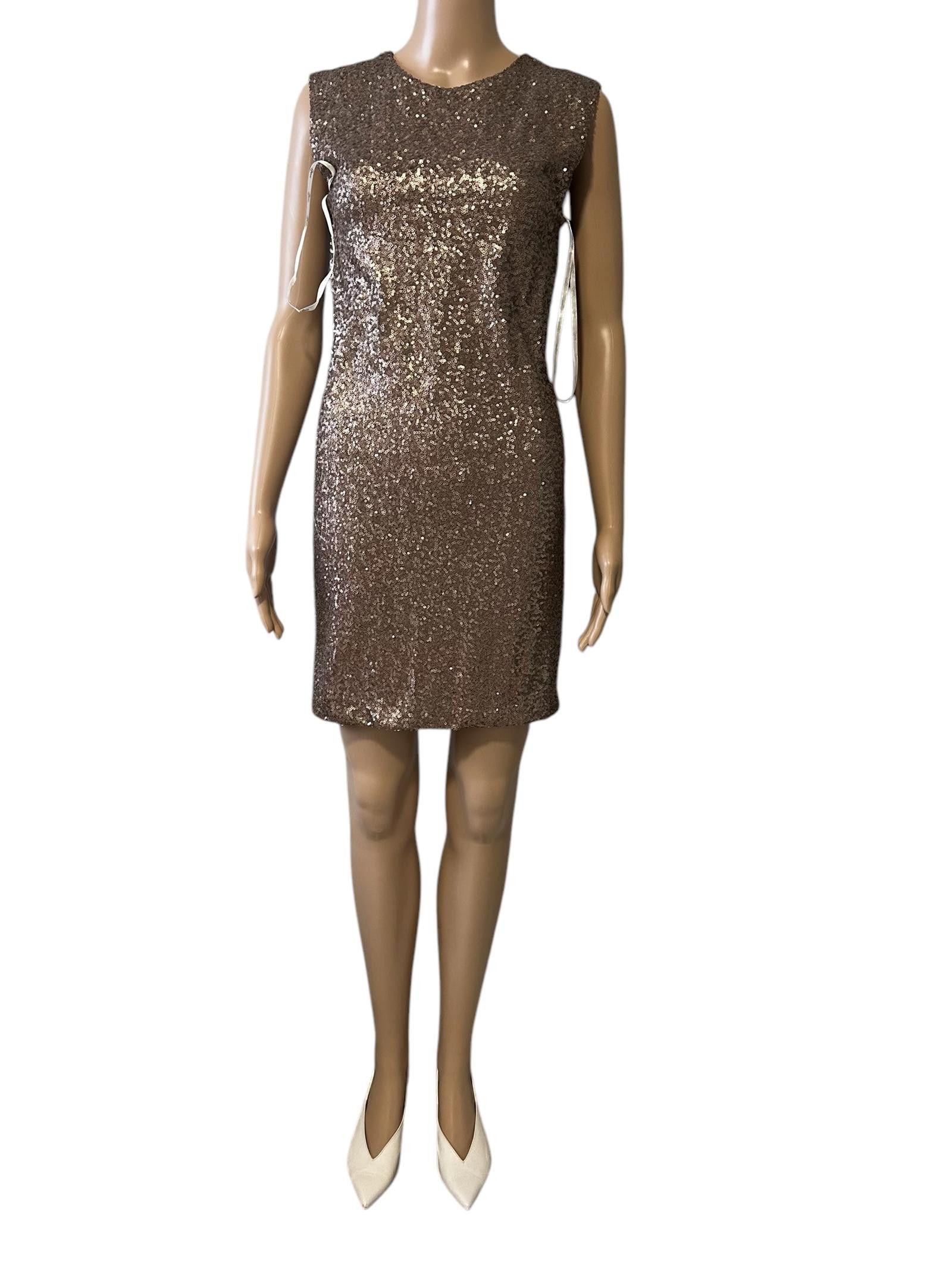 Designer Stunning Sequin Evening Dress Size S / US 4 / IT 40 - 1 Thumbnail