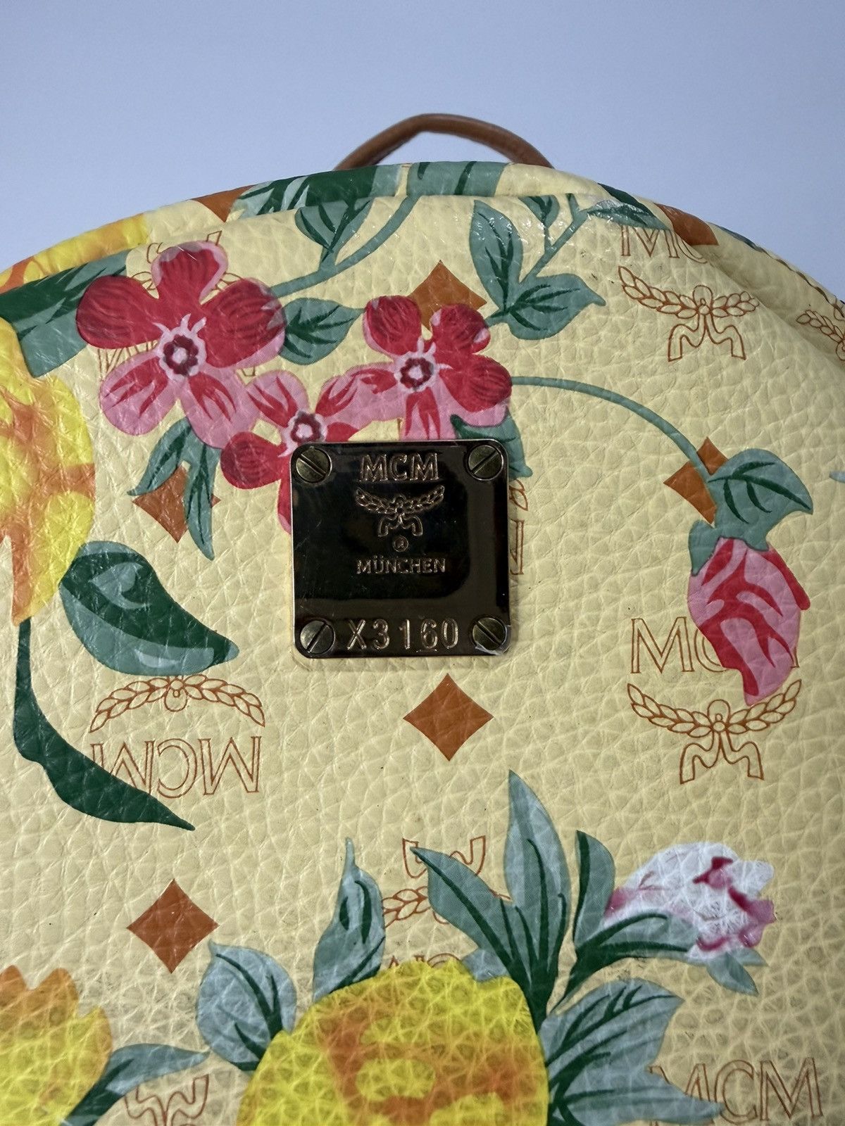MCM MCM Floral Print Backpack – Limited (MCM x Phenomenon) Size ONE SIZE - 2 Thumbnail