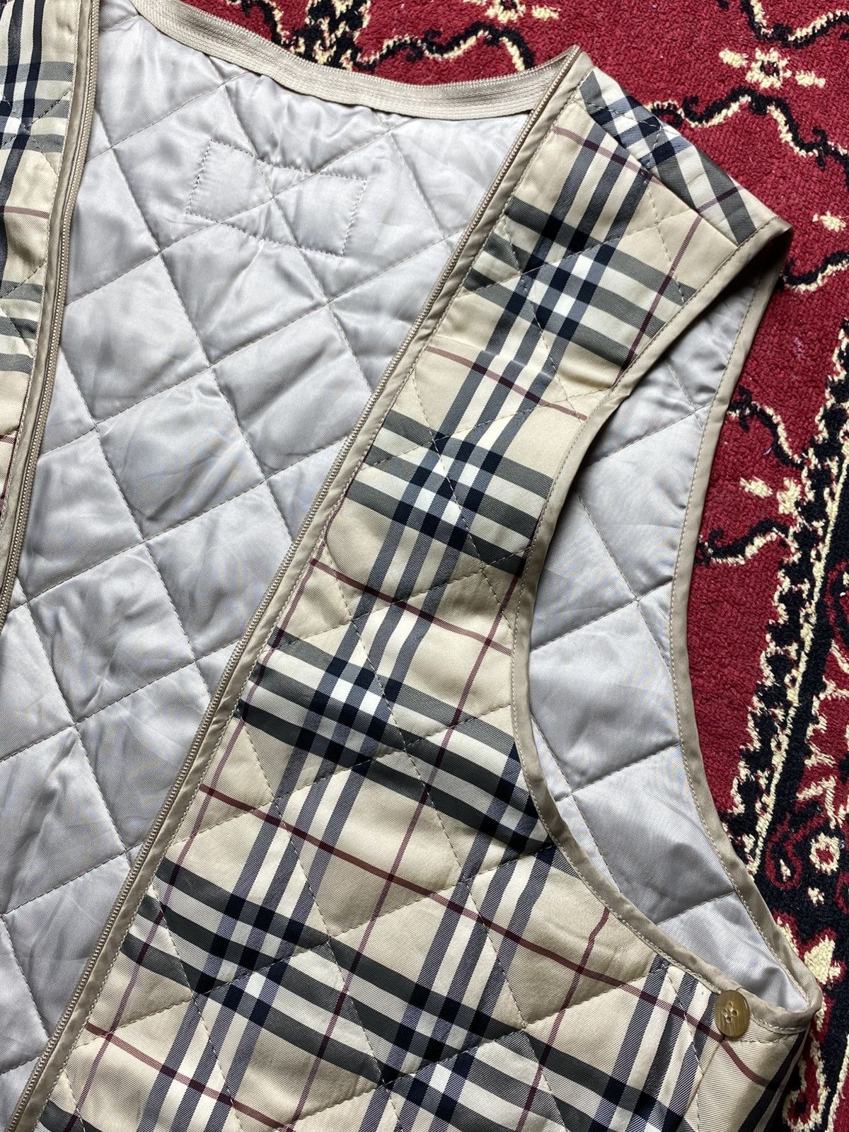 Burberry Burberry - Vintage Nova Plaid Vest Size US M / EU 48-50 / 2 - 4 Thumbnail