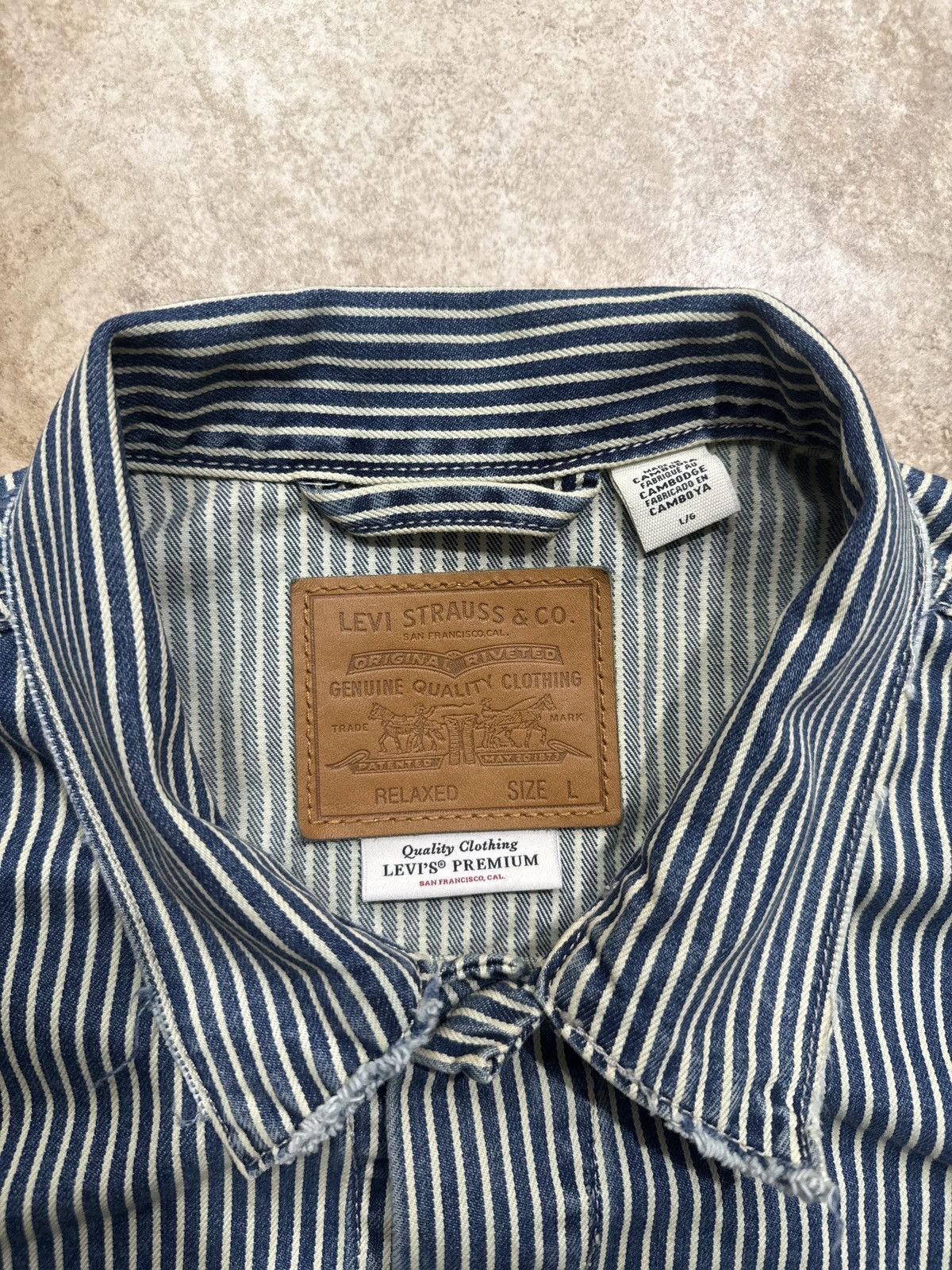 Levi's Levi’s Conductor Denim Jacket Size US L / EU 52-54 / 3 - 7 Thumbnail