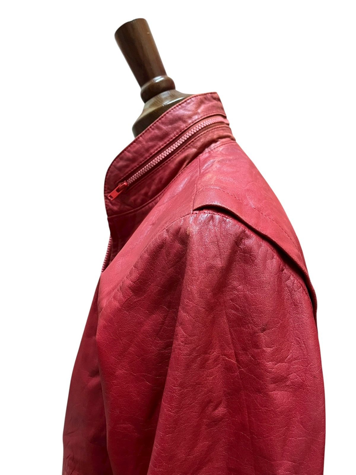 Genuine Leather Japanese Brand Keep Mellow Caferacer Jacket Size US M / EU 48-50 / 2 - 5 Thumbnail