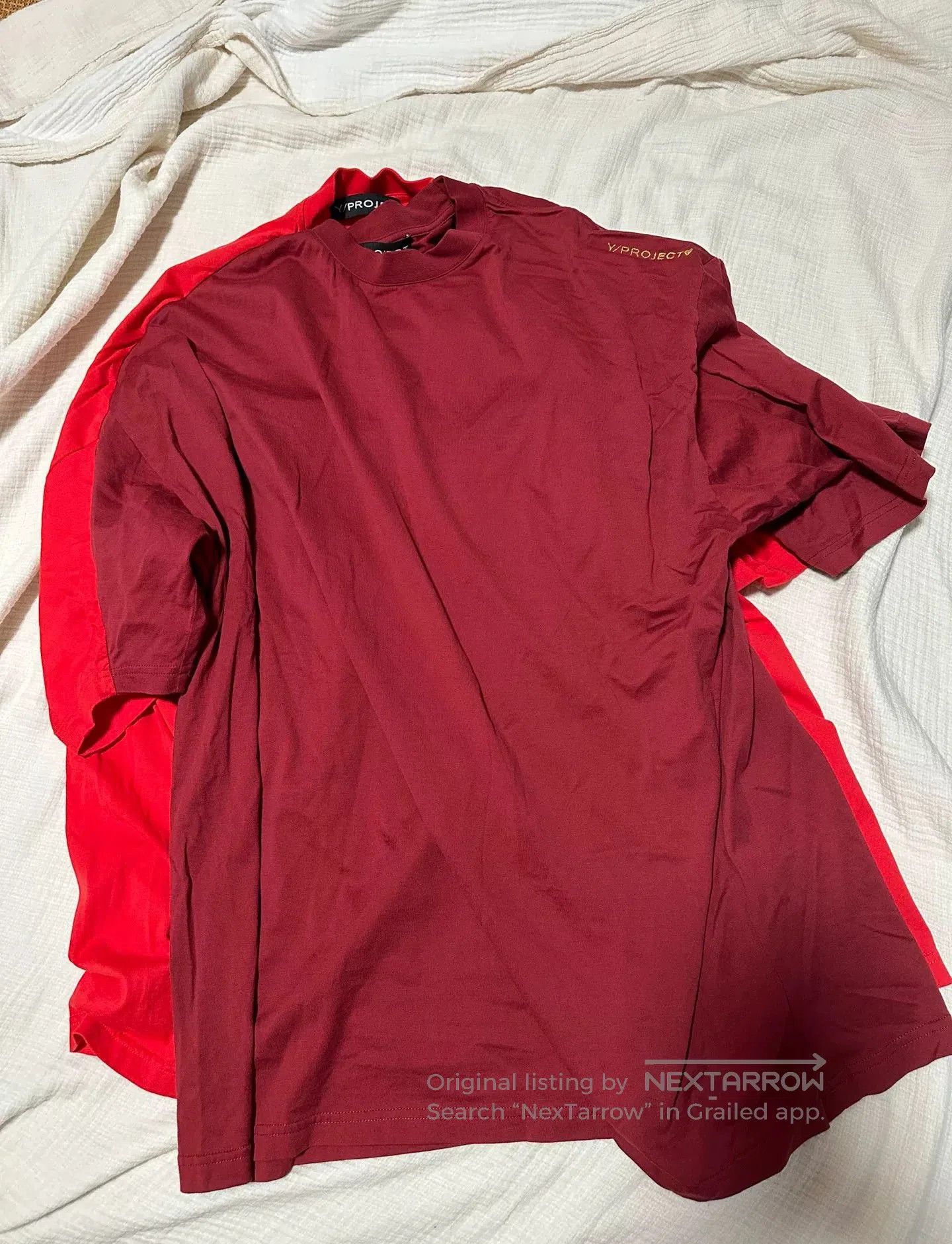 Y/Project Y/Project Double Layer Spliced T. Size US L / EU 52-54 / 3 - 1 Thumbnail