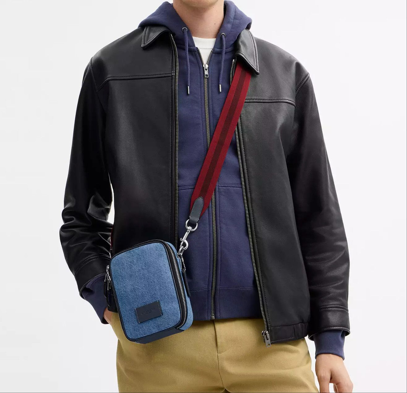 Coach Stanton Crossbody Bag In Regenerative Cotton CDC43 Size ONE SIZE - 8 Thumbnail