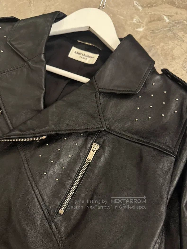 Saint Laurent Paris Saint Laurent Paris Studded Multi-Element Cowhide Strap Le Size US M / EU 48-50 / 2 - 4 Thumbnail