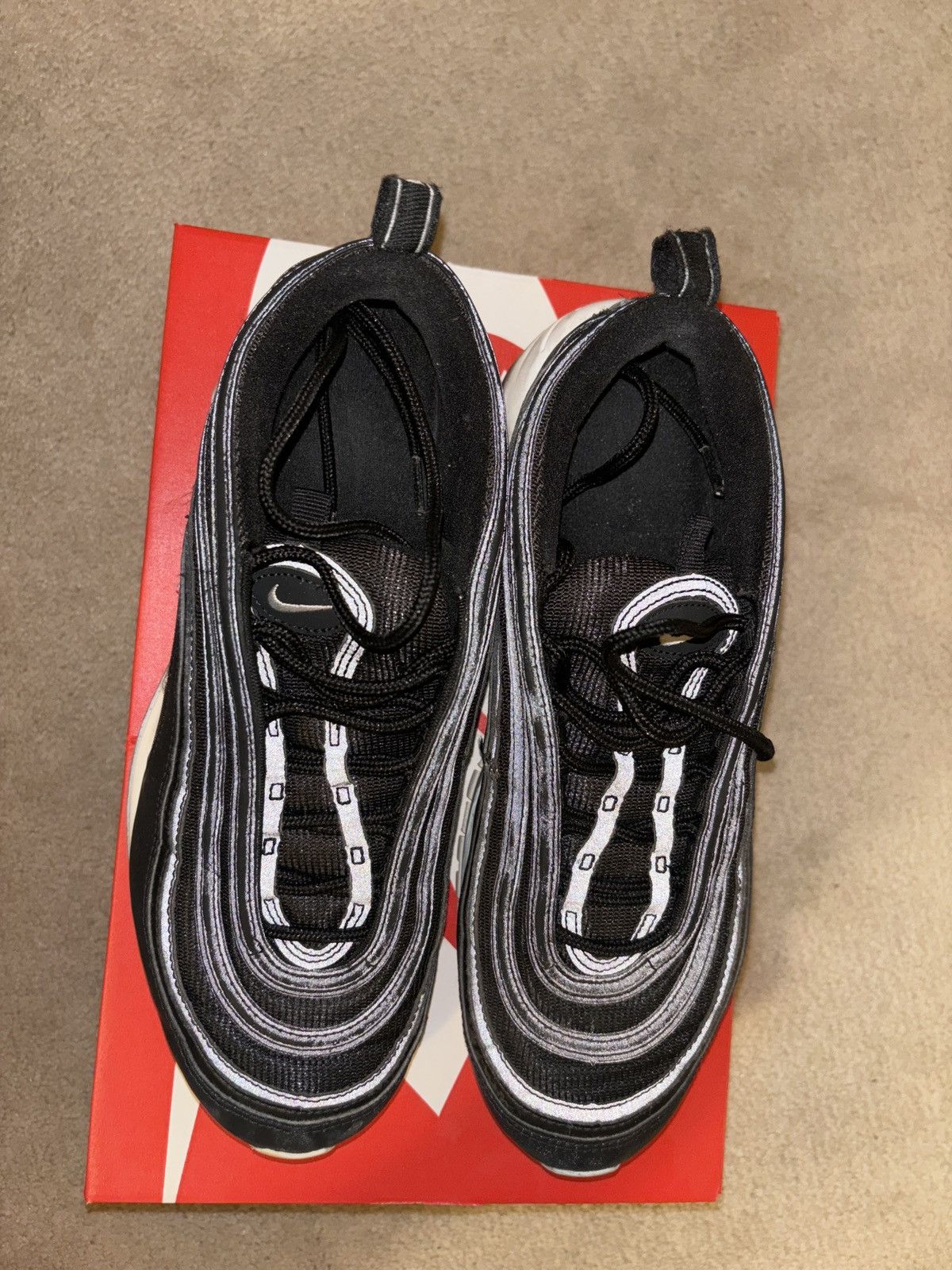 Nike Black Air Max 97 Size US 9.5 / EU 42-43 - 4 Thumbnail