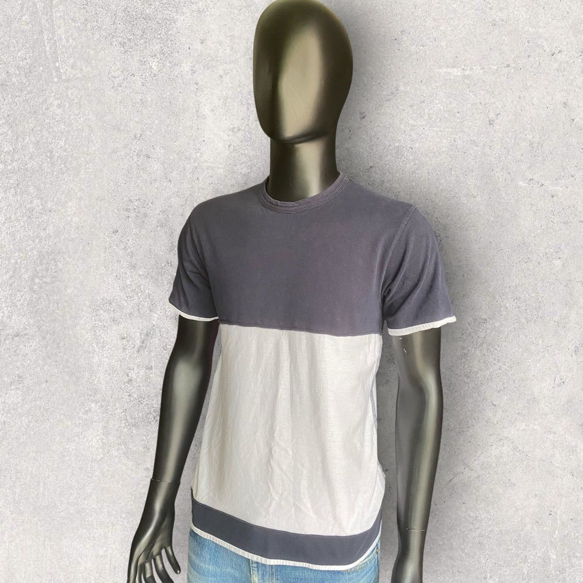 Comme des Garcons Comme Des Garcons Homme Cut and Sew T Shirt Size US S / EU 44-46 / 1 - 3 Thumbnail