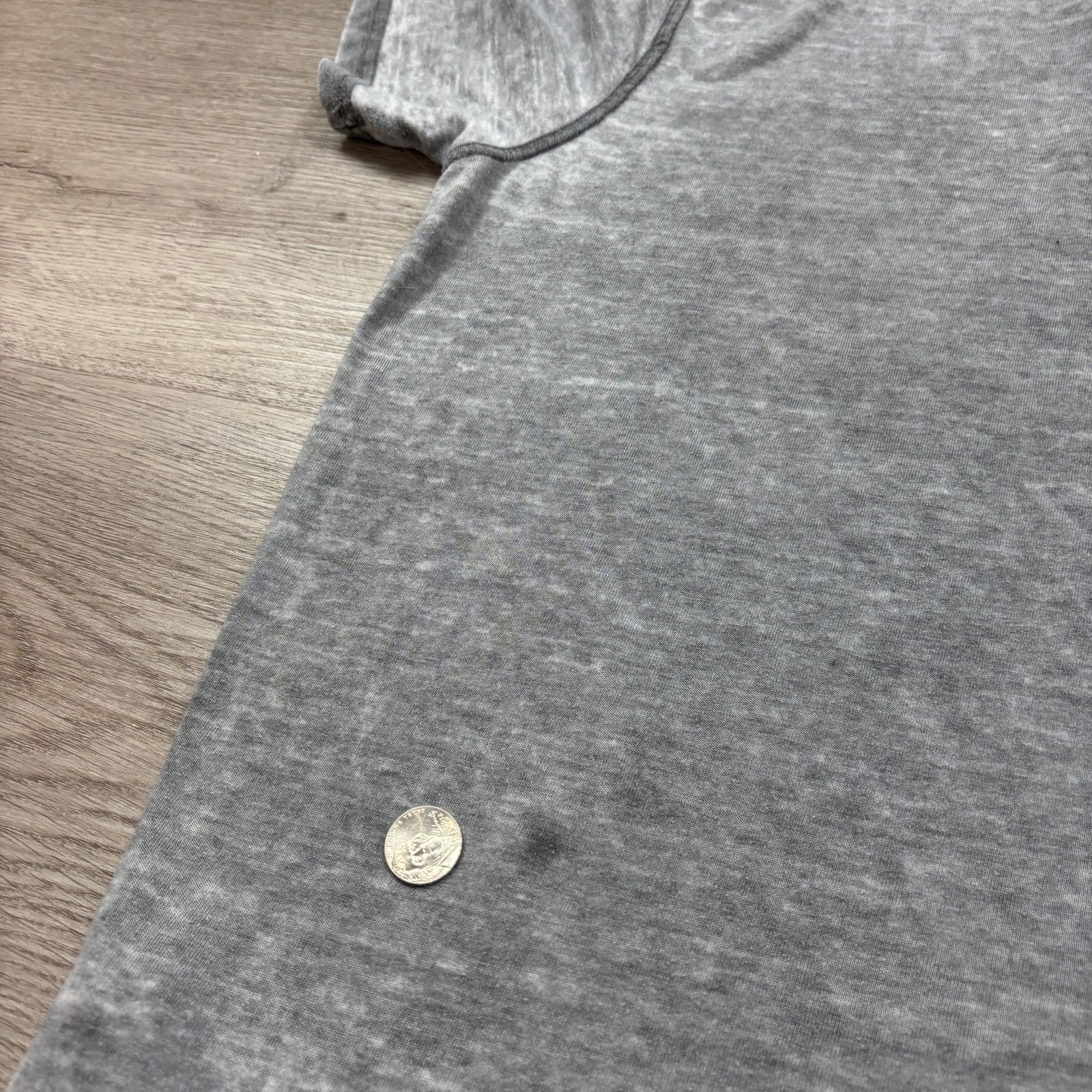 Lucky Brand Lucky Brand Venice Burnout Notch Neck Henley Shirt Men's L Size US L / EU 52-54 / 3 - 9 Thumbnail
