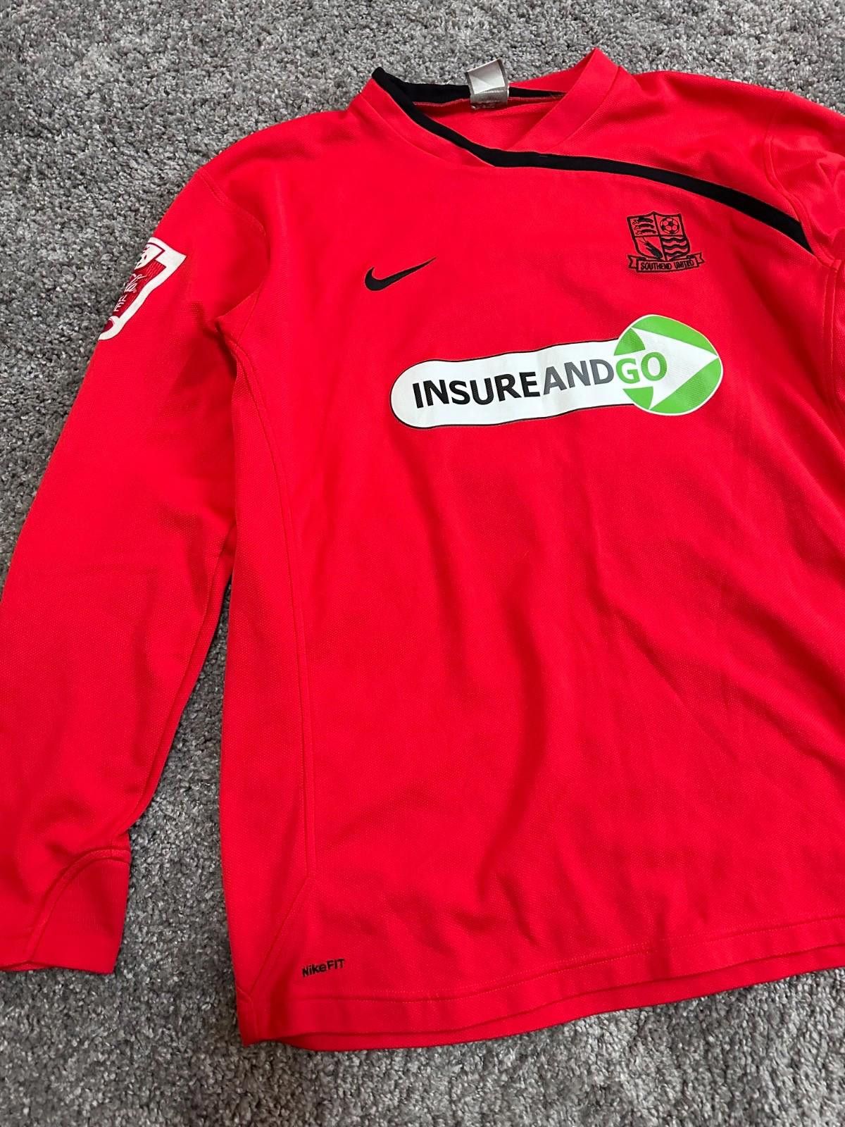 Nike Nike Southend United FC 2008/09 Goalkeeper Shirt Sz XL Size US XL / EU 56 / 4 - 2 Thumbnail
