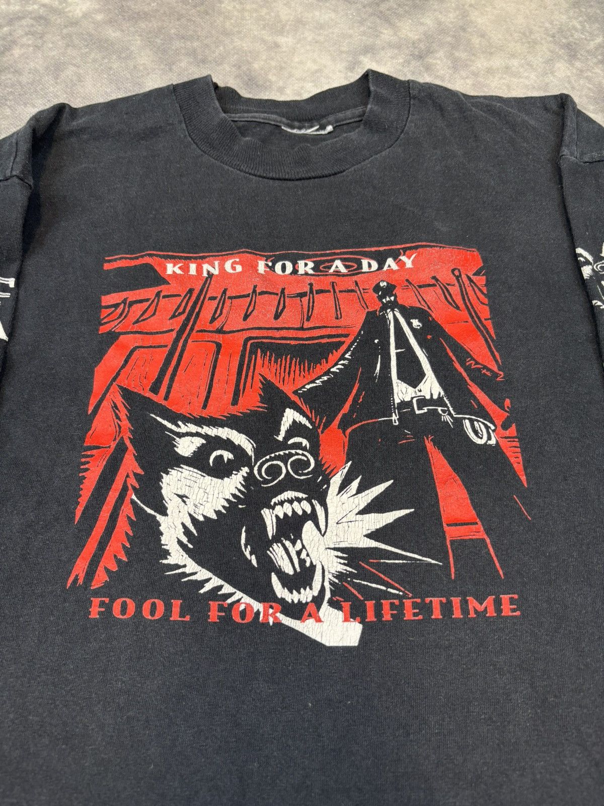 Band Tees × Vintage Vintage Faith No More 1995 king for a day Longsleeve t shirt Size US L / EU 52-54 / 3 - 4 Thumbnail