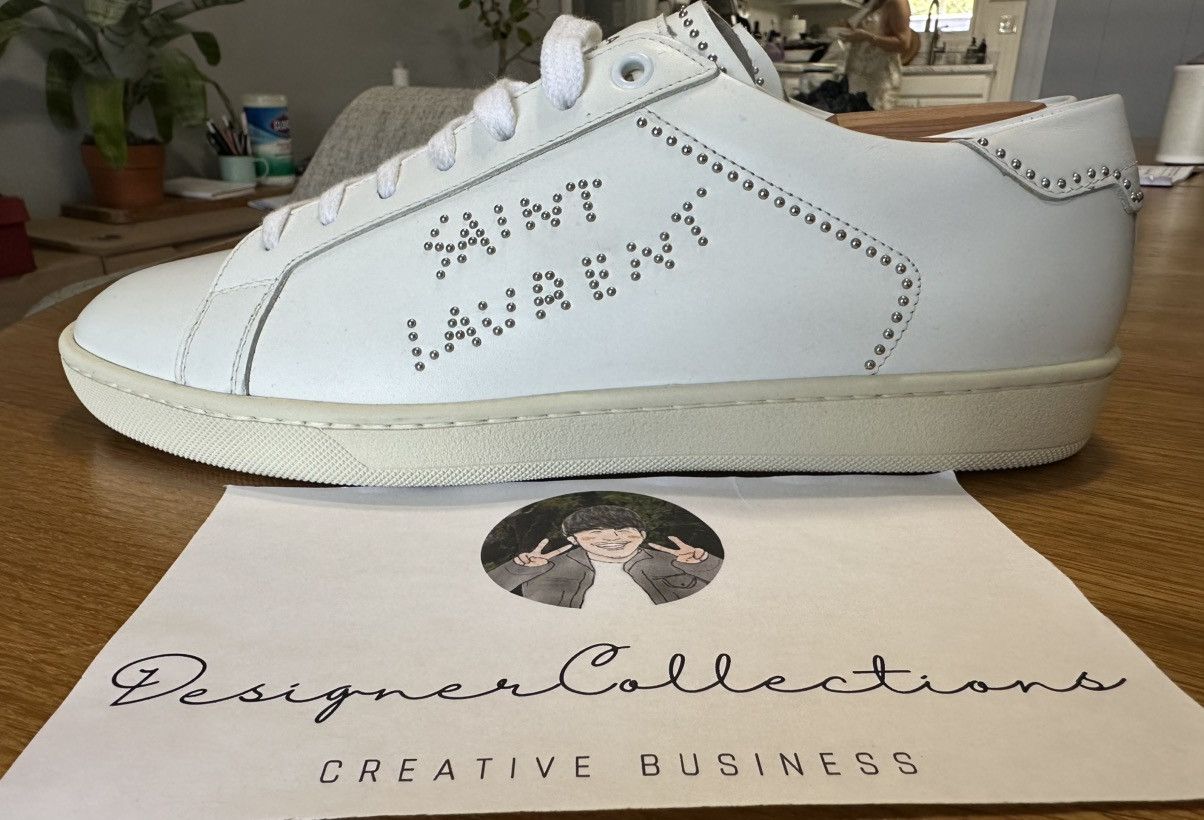 Saint Laurent Paris SAINT LAURENT Court Classic SL/08 Sneaker Size US 8.5 / EU 41-42 - 2 Thumbnail