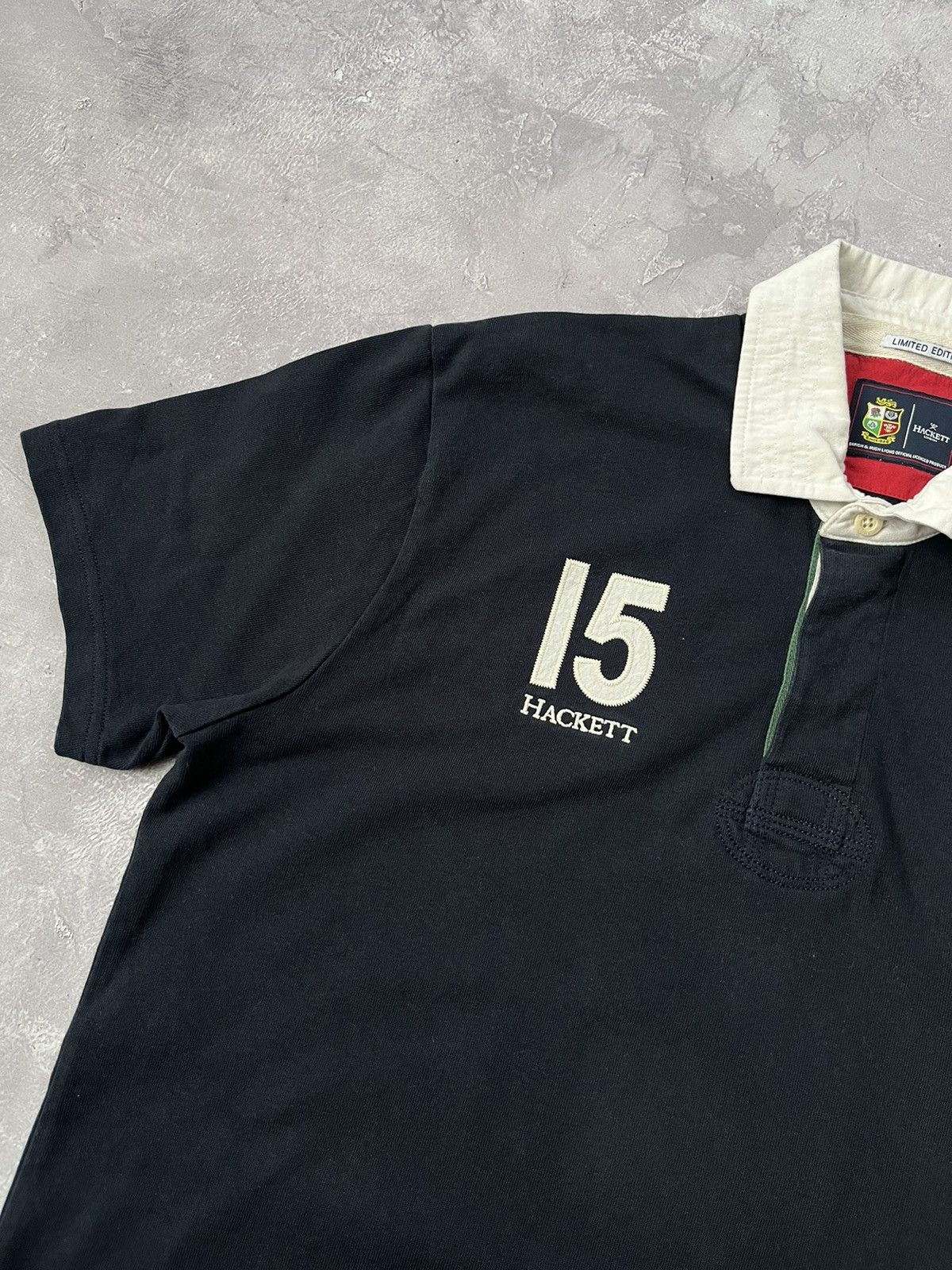 Hackett Hackett British Irish Lions SS Rugby Polo T-Shirt Limited Size US L / EU 52-54 / 3 - 2 Thumbnail