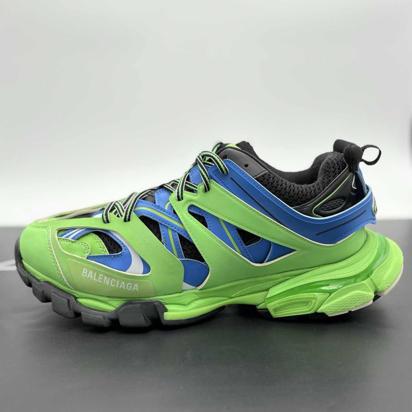 Balenciaga Balenciaga Track ' Blue Green ' | GREAT CONDITION! Size US 12 / EU 45 - 8 Thumbnail