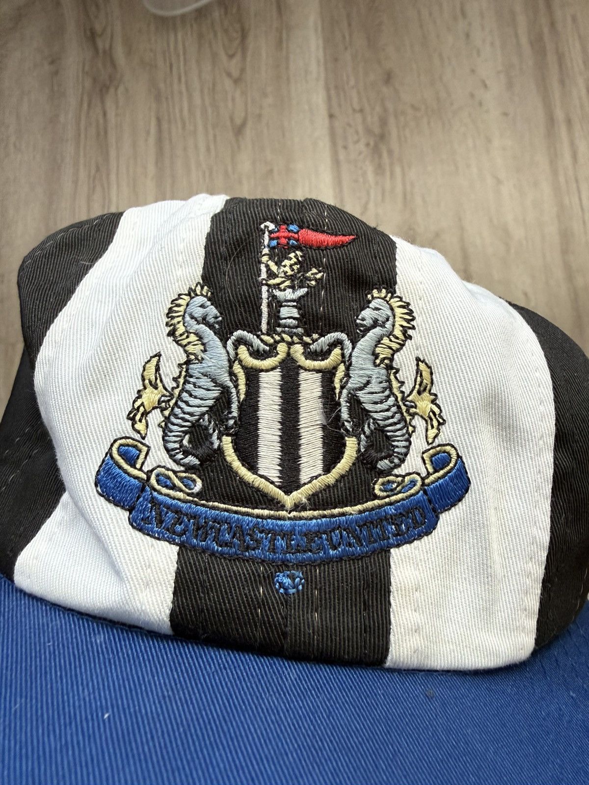 Adidas Rare vintage Adidas New Castle United black/white cap Size ONE SIZE - 18 Thumbnail