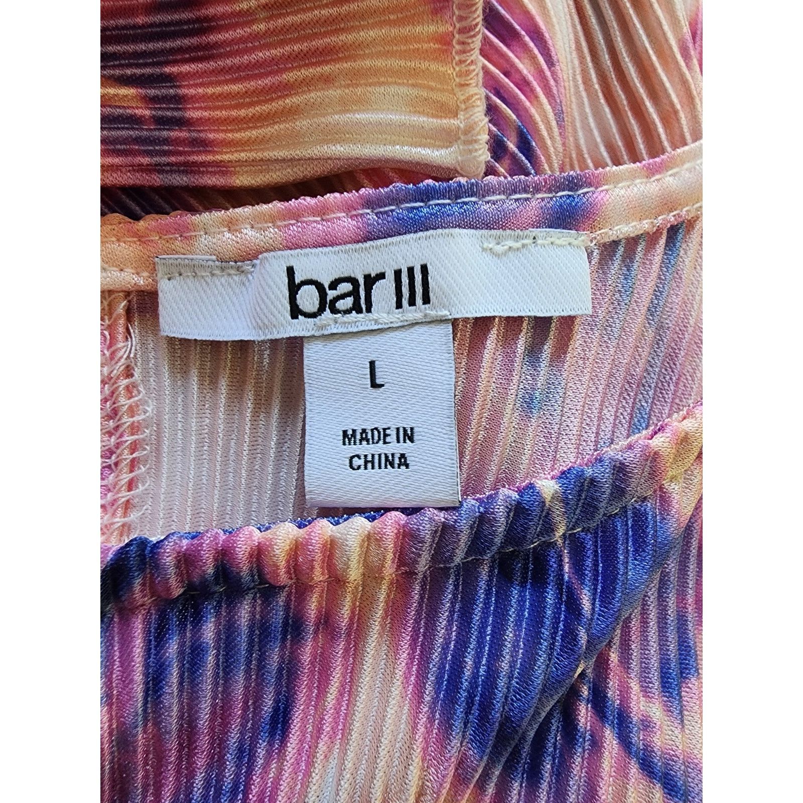 Bar III Bar lll Textured Dress Women's Large Pink Size L / US 10 / IT 46 - 6 Thumbnail