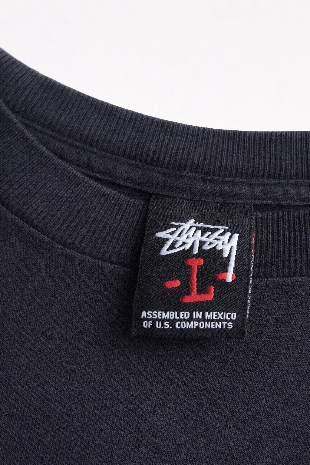 Stussy Vintage Late 90s Stüssy Hip-Hop Graphic T-Shirt Faded Black Size US L / EU 52-54 / 3 - 3 Thumbnail