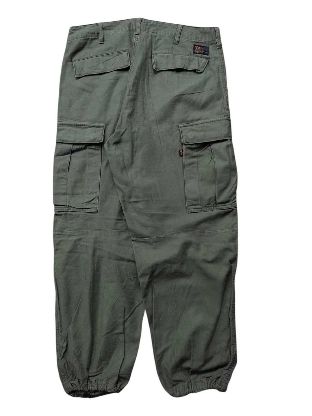 Vintage Alpha industries trouser pants Size US 34 / EU 50 - 2 Thumbnail