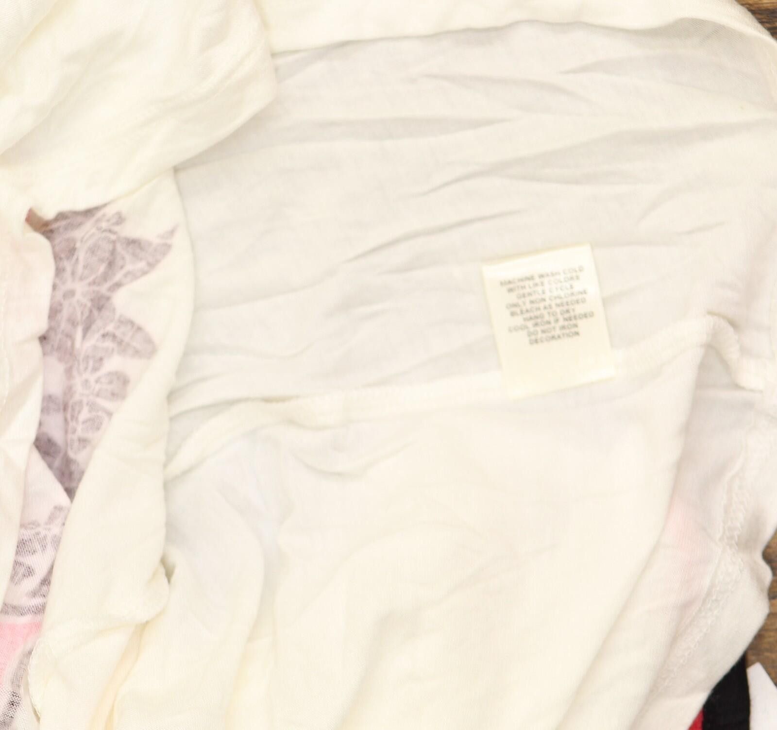 Other Rebellious One Ringer T-shirt Tee Graphic Ivory Off White M Size M / US 6-8 / IT 42-44 - 4 Thumbnail