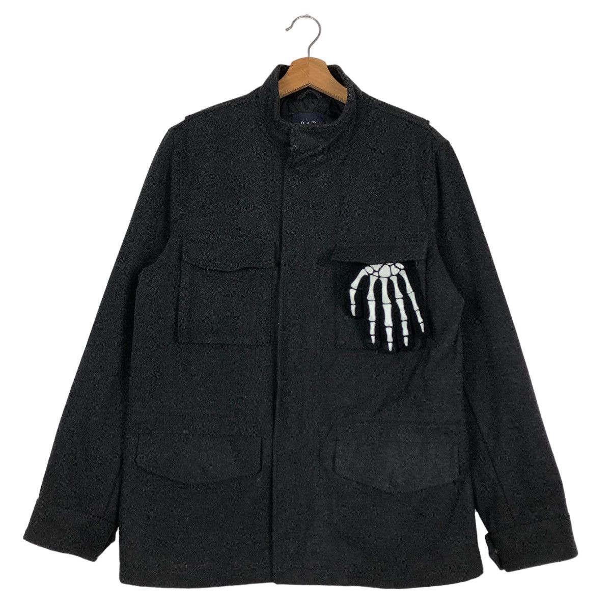 Japanese Brand 🔥90s Multi Pocket Cargo Jacket Gap Japan Inspire Rick Owens Size US S / EU 44-46 / 1 - 2 Thumbnail