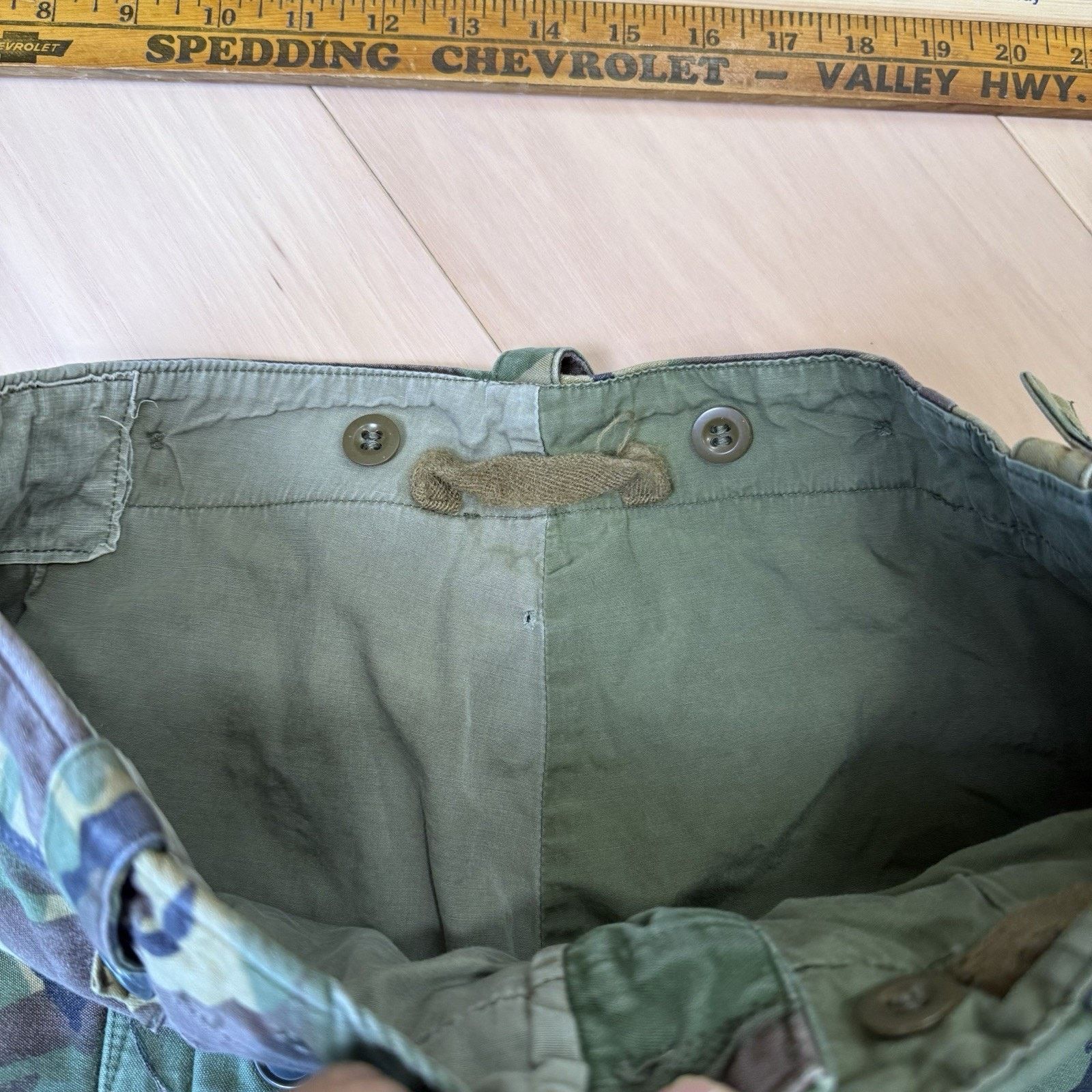 Vintage Vintage British Army Pants 30 Green Camouflage 70s Utility Size US 30 / EU 46 - 5 Thumbnail