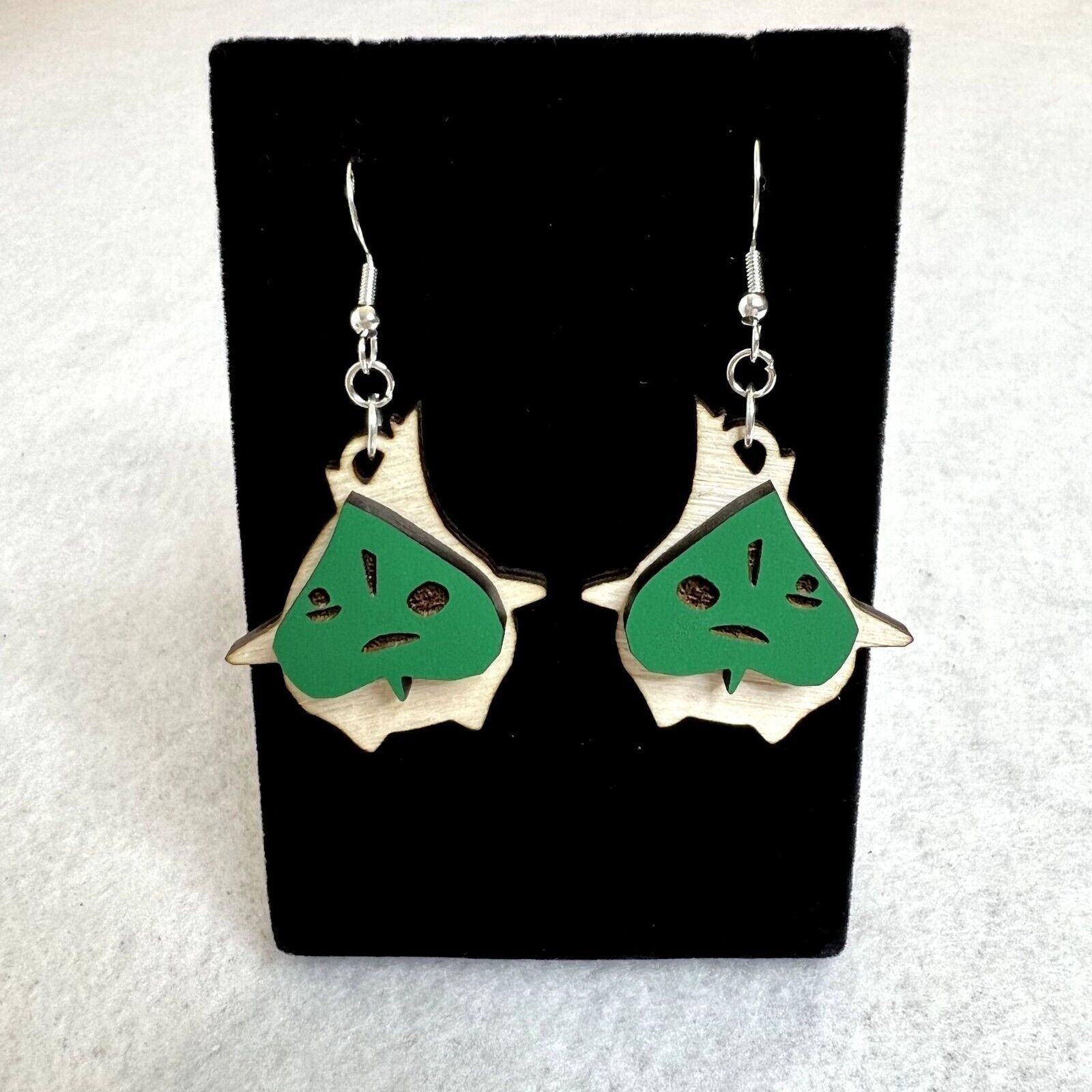 Nintendo Zelda Korok Makar Dangle Earrings Size ONE SIZE - 1 Thumbnail