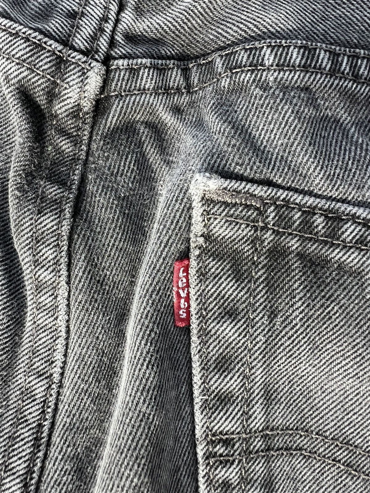 Levi's × Levi's Vintage Clothing Levi’s Vintage Washed Black Baggy Denim Size US 32 / EU 48 - 5 Thumbnail