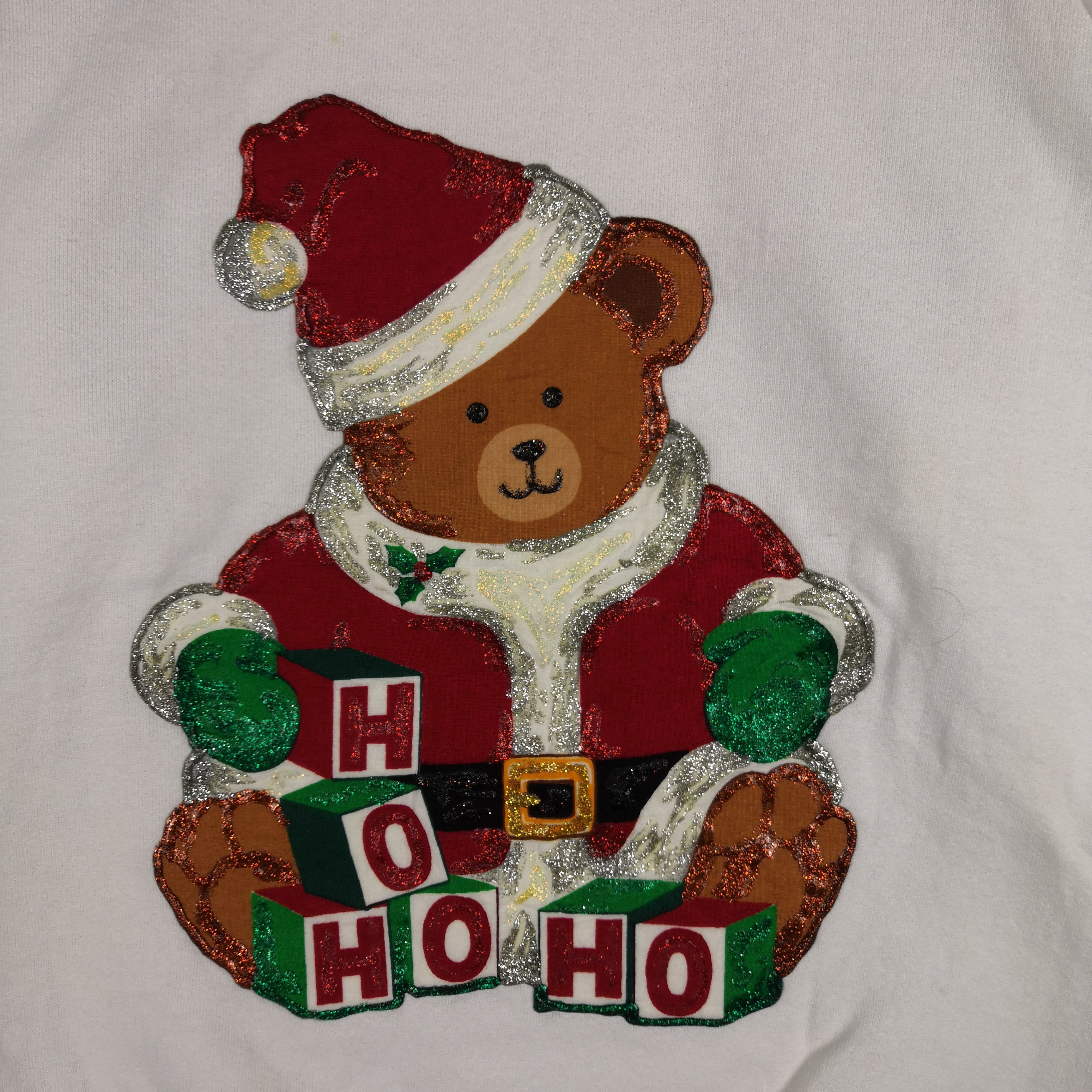 Vintage Vintage 90s Christmas Ave Sweatshirt Santa Claus Sweater Size XS / US 0-2 / IT 36-38 - 3 Thumbnail