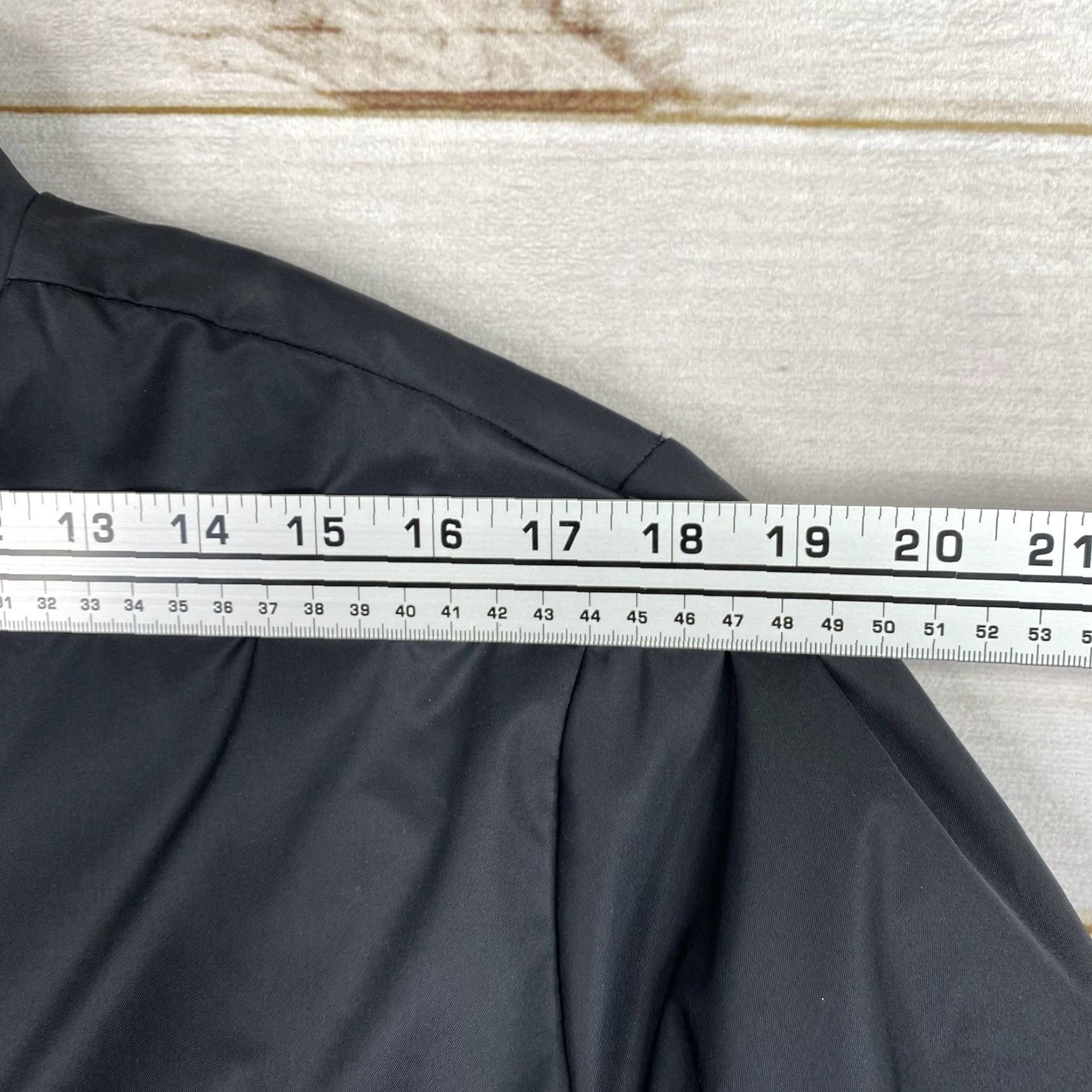 Eddie Bauer VINTAGE Eddie Bauer Jacket Women XL Black Fleece Lined Lightweight Lined Warmup Rain Coat Packable Casual Outdoor 90s Womens Size XL / US 12-14 / IT 48-50 - 6 Thumbnail