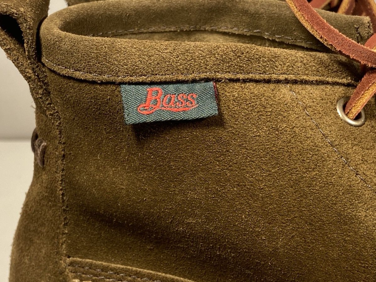 G.H. Bass & Co. Suede Ranger Moc Boot Olive Size US 9.5 / EU 42-43 - 6 Thumbnail