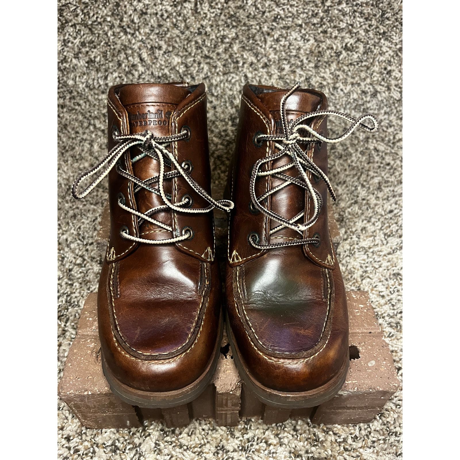 Timberland Timberland Smart Leather Gore-Tex Ankle Boots Brown 8.5M Size US 8.5 / IT 38.5 - 3 Thumbnail