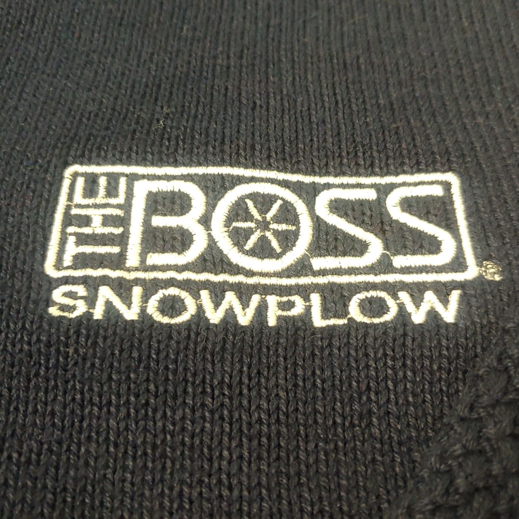 Vintage VINTAGE The Boss Snowplow Sweater Stone Creek XL Pullover Navy Blue Workwear Embroidered Logo Men Size US XL / EU 56 / 4 - 5 Thumbnail