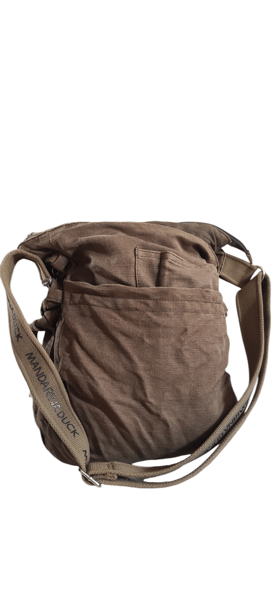 Mandarina Duck × Vintage Mandarina Duck Olivre Green Army Textured Crossbody Bag Size ONE SIZE - 2 Thumbnail