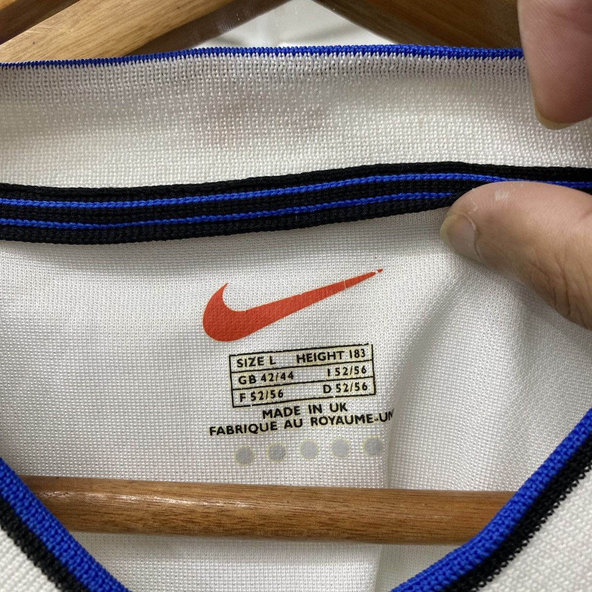 Nike Vintage 99/00 INTER MILAN Fc Firelli Away Kit Nike Jersey Size US L / EU 52-54 / 3 - 9 Thumbnail