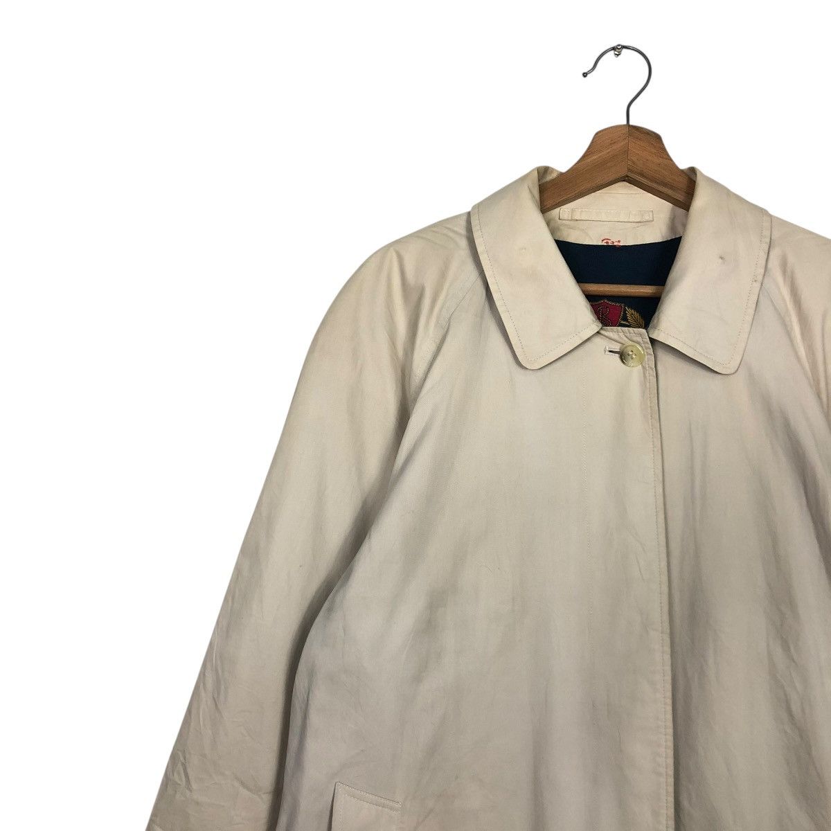 Burberry 🔥VINTAGE LONG TRENCH COATS JACKET BURBERRYS MADE IN ENGLAND Size US M / EU 48-50 / 2 - 9 Thumbnail