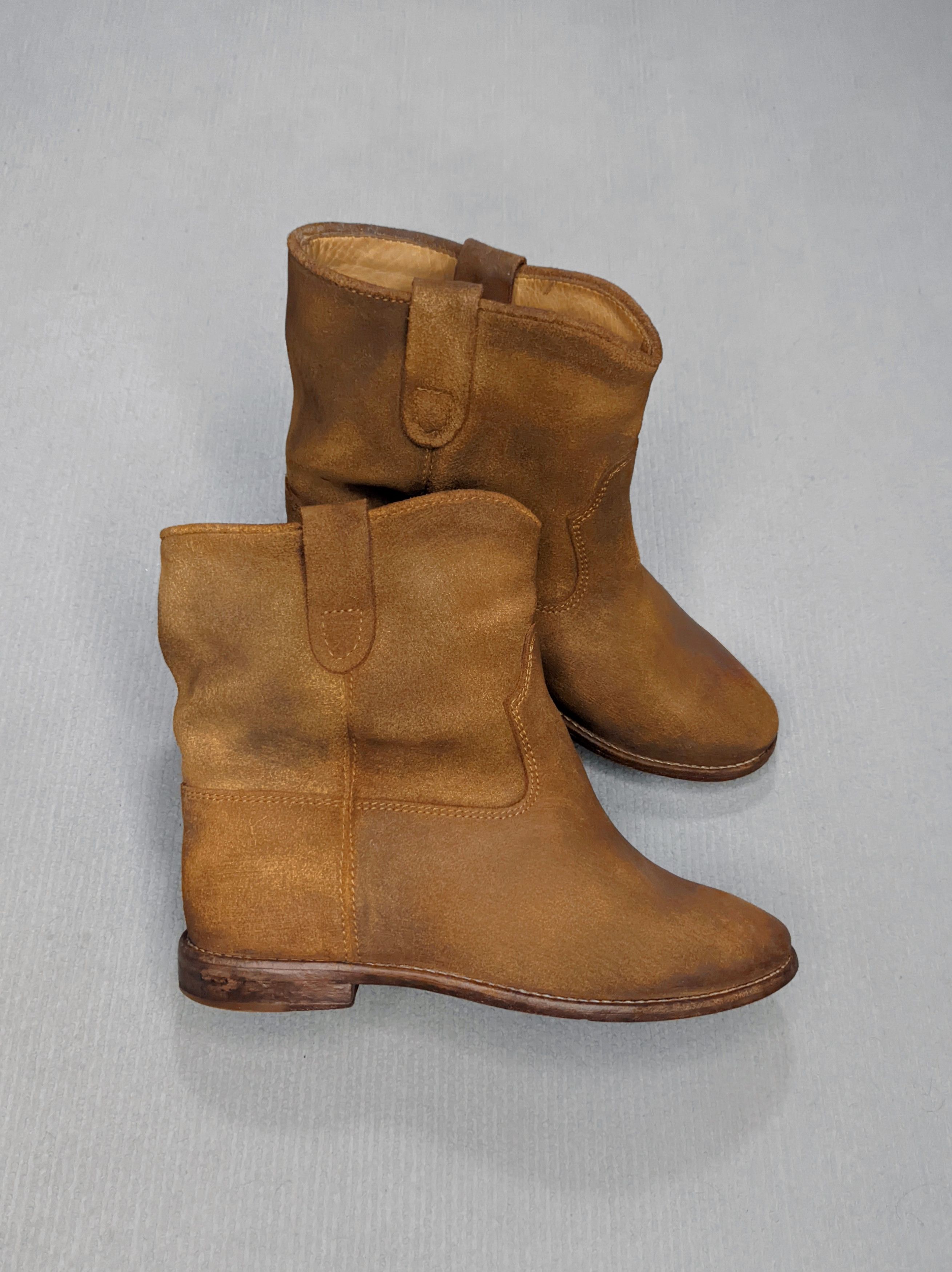 Vintage Vintage Isabel Marant Crisi Boots Rough Suede Grailed