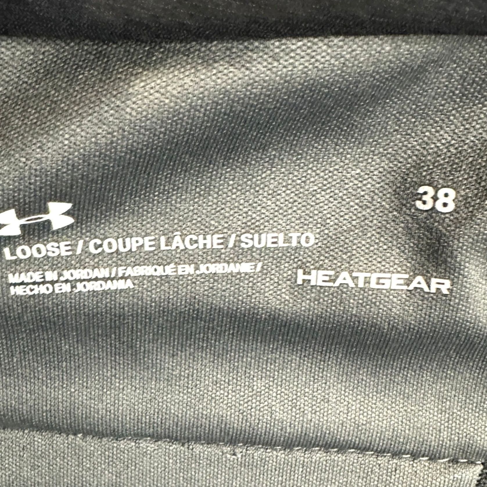 Under Armour Under Armour Nylon Blend Shorts Chino Mens 38 Black Stretch Pockets Golf Hiking Size US 38 / EU 54 - 3 Thumbnail