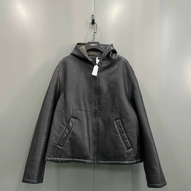 Balenciaga Balenciaga Fur one-piece hooded jacket Size US S / EU 44-46 / 1 - 1 Thumbnail